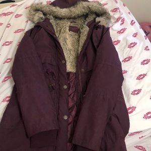 A coat only worn 1 time